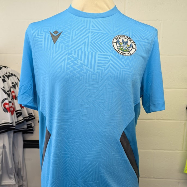 Macron Training Shirt - Blue and Grey - Adult